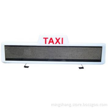 Taxi LED display,build-in Speaker and can be remote control